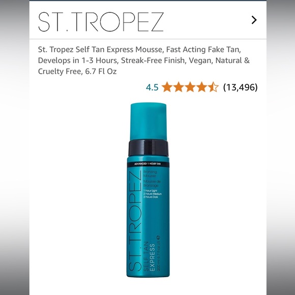 St. Tropez Self Tan Express - Dark - Picture 2 of 9